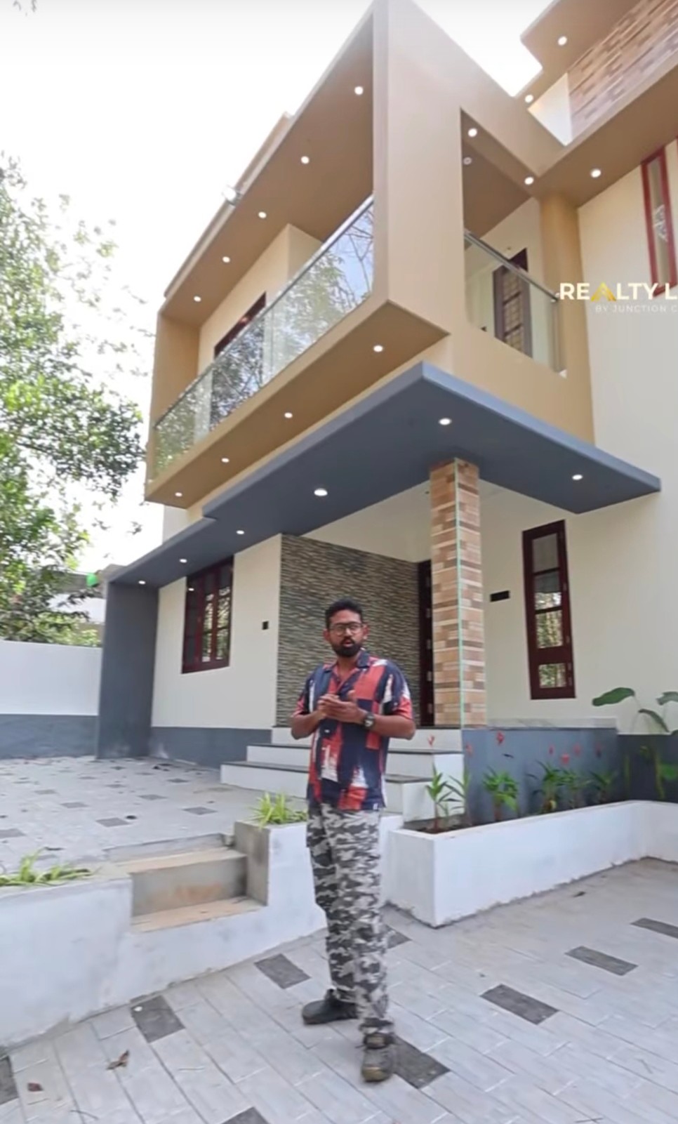 Near Technopark 5cent 1680 sqft house for sale.