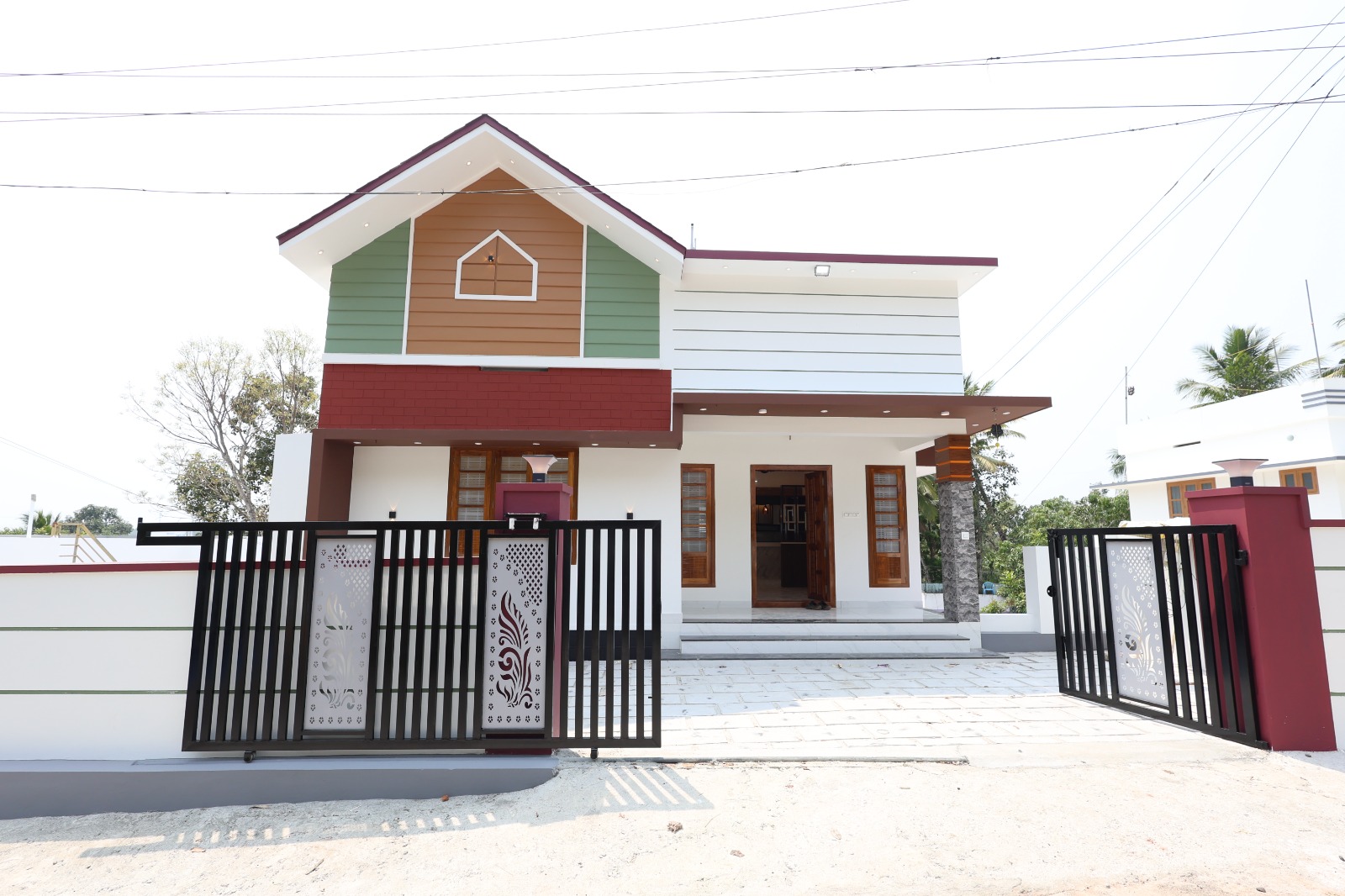 5 Cent Land with 2100 Sq Ft House for Sale Near Pothencode Karoor Junction