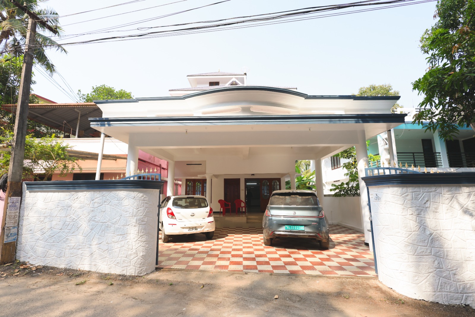 7 Cent Land with 3000 Sq.ft Large House for Sale Near Pallichal NH