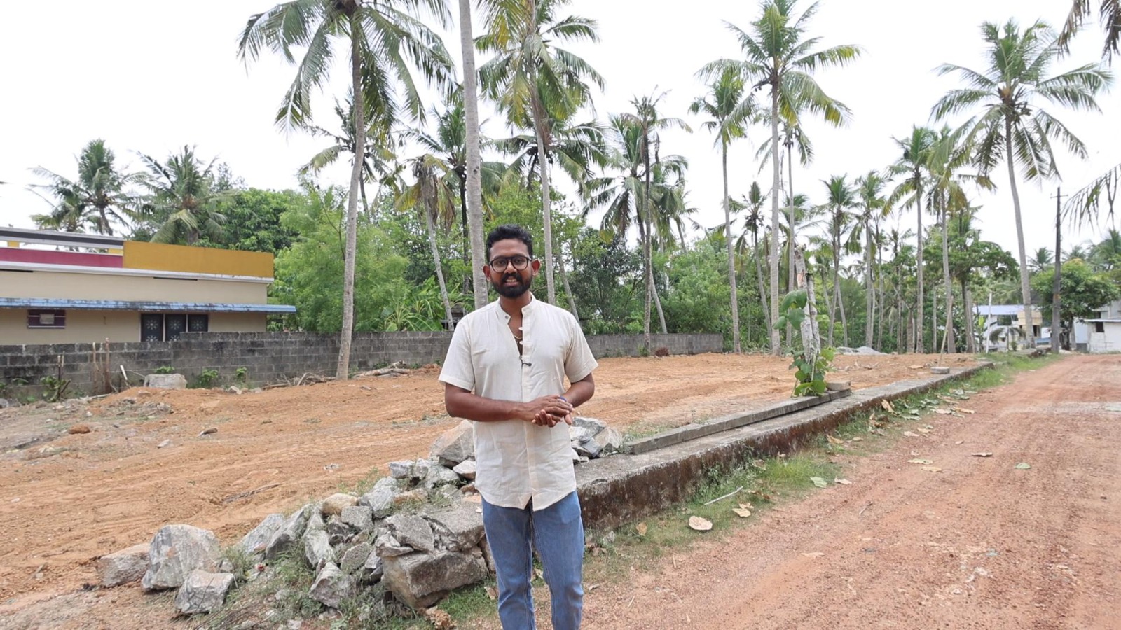 Prime Dry Land House Plot for Sale in Chanthavila, Kazhakoottam